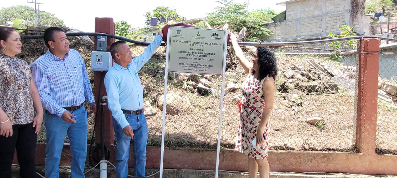 INAUGURAN POZO PROFUNDO